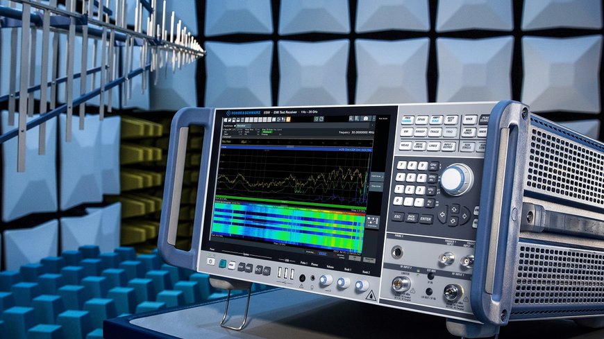 Rohde & Schwarz extends R&S ESW EMI test receiver bandwidth to 1 GHz